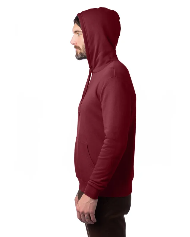 Alternative Adult Eco Cozy Fleece Pullover Hooded Sweatshirt — view 63