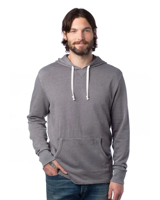 Alternative Men's School Yard Pullover Hooded Sweatshirt — view 6