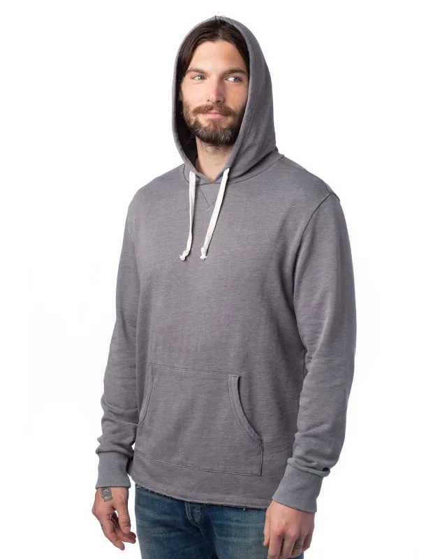 Alternative Men's School Yard Pullover Hooded Sweatshirt — view 7