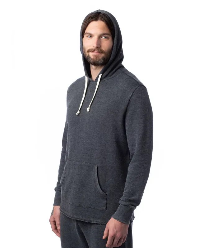Alternative Men's School Yard Pullover Hooded Sweatshirt — view 2