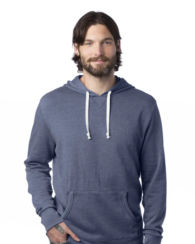 Alternative Men's School Yard Pullover Hooded Sweatshirt — view 4