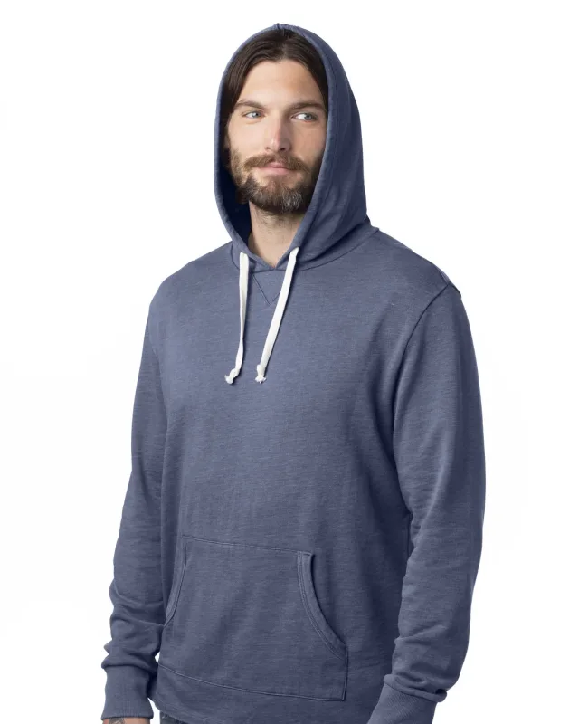 Alternative Men's School Yard Pullover Hooded Sweatshirt — view 5