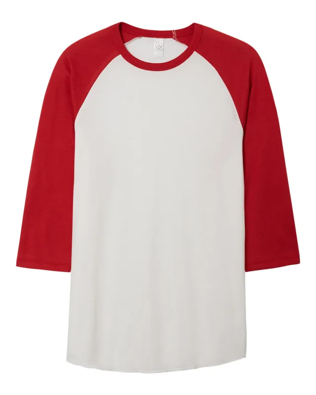 Alternative Men's Vintage Keeper Baseball T-Shirt — view 6