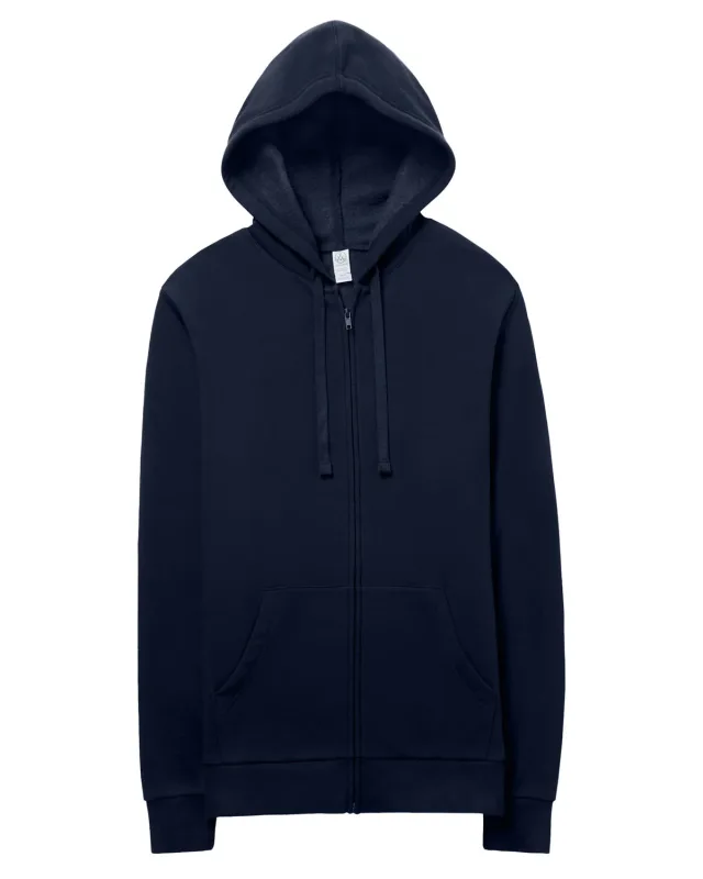 Alternative Unisex Eco-Cozy Fleece Zip Hooded Sweatshirt — view 5