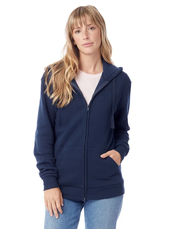 Alternative Unisex Eco-Cozy Fleece Zip Hooded Sweatshirt — view 6