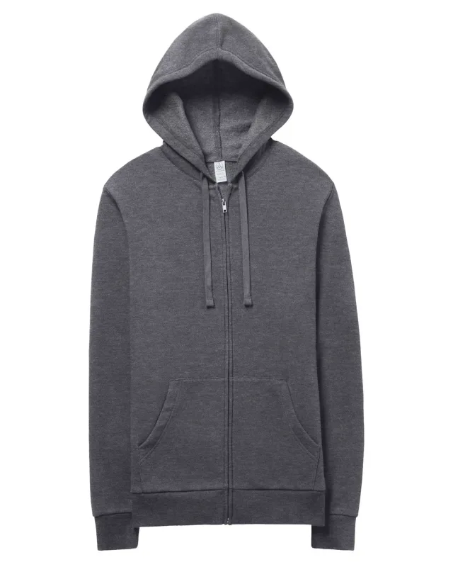Alternative Unisex Eco-Cozy Fleece Zip Hooded Sweatshirt — view 7