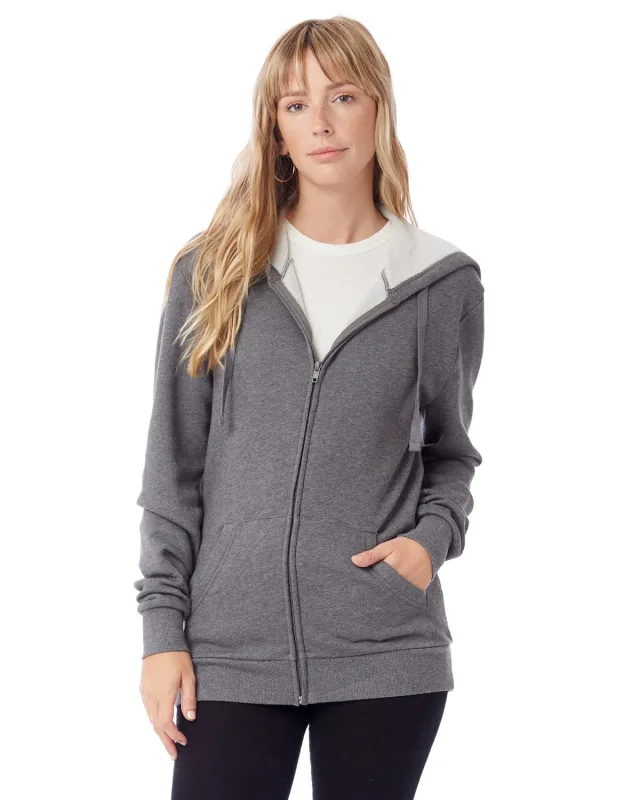 Alternative Unisex Eco-Cozy Fleece Zip Hooded Sweatshirt — view 8