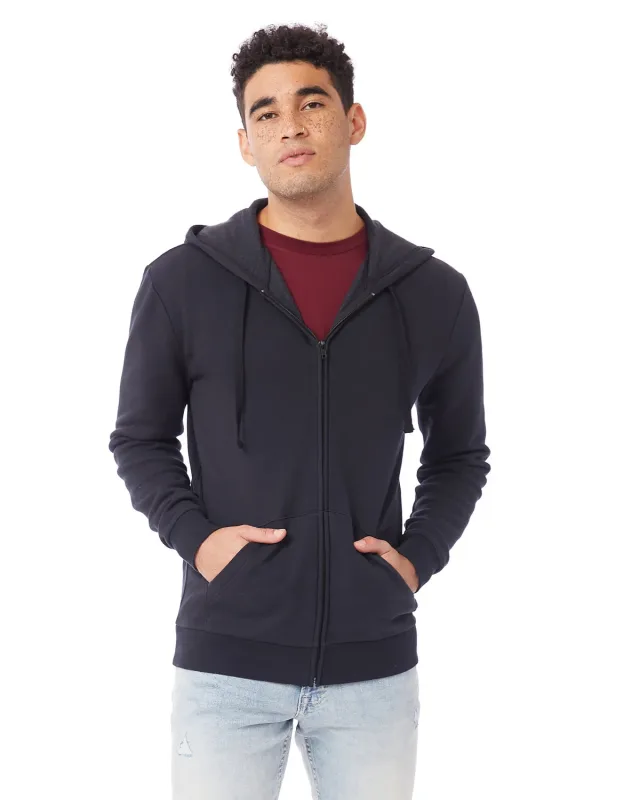 Alternative Unisex Eco-Cozy Fleece Zip Hooded Sweatshirt — view 4