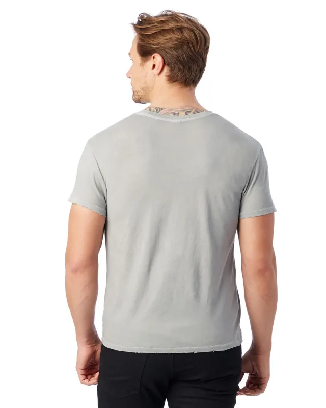 Alternative Unisex Heritage Garment-Dyed Distressed T-Shirt — view 12