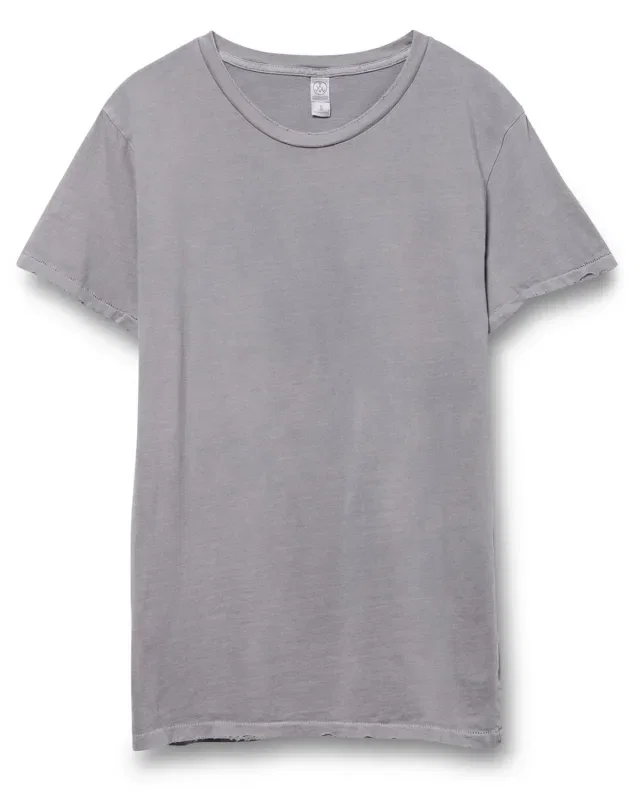 Alternative Unisex Heritage Garment-Dyed Distressed T-Shirt — view 13