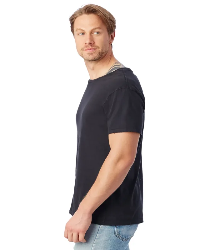 Alternative Unisex Heritage Garment-Dyed Distressed T-Shirt — view 19