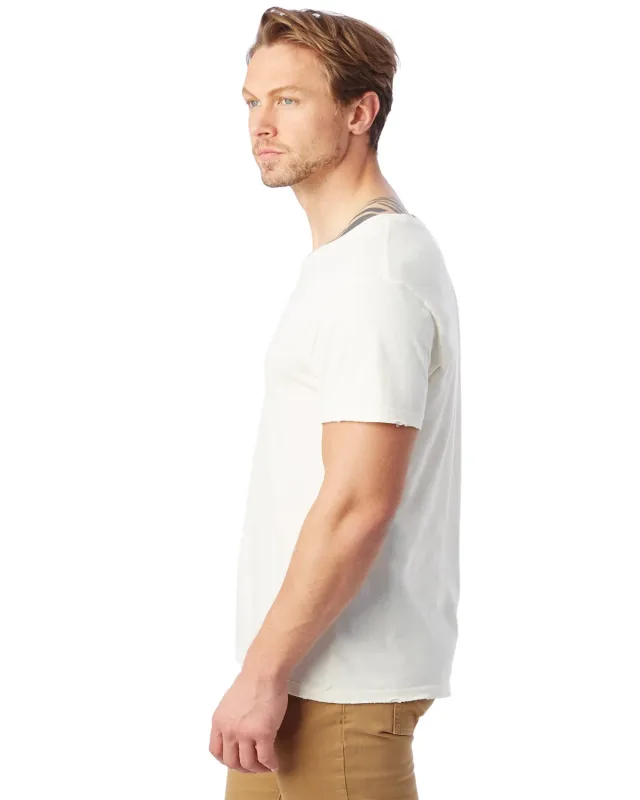 Alternative Unisex Heritage Garment-Dyed Distressed T-Shirt — view 4