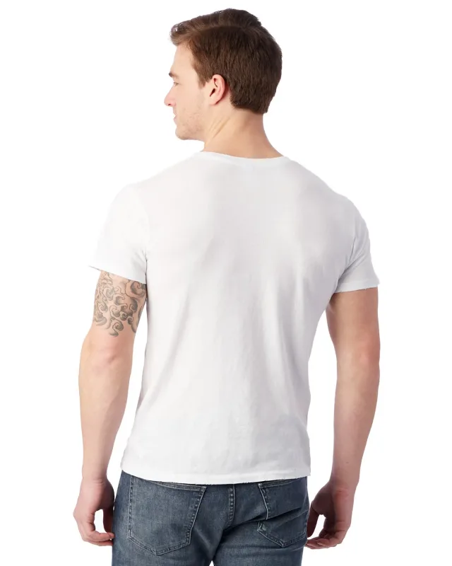 Alternative Unisex Heritage Garment-Dyed Distressed T-Shirt — view 5