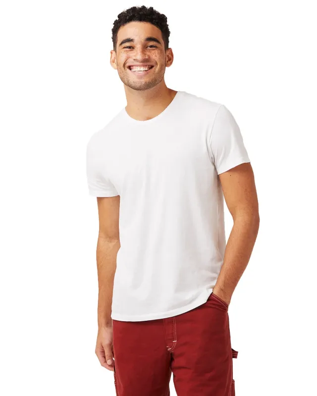 Alternative Unisex Heritage Garment-Dyed Distressed T-Shirt — view 6