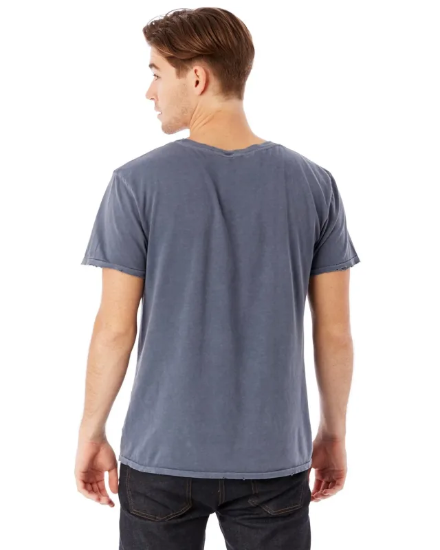 Alternative Unisex Heritage Garment-Dyed Distressed T-Shirt — view 8