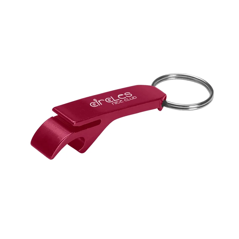 Aluminum Bottle/Can Opener Key Ring — view 6