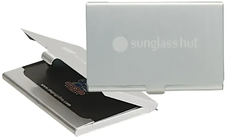 Custom Aluminum Business Card Holder