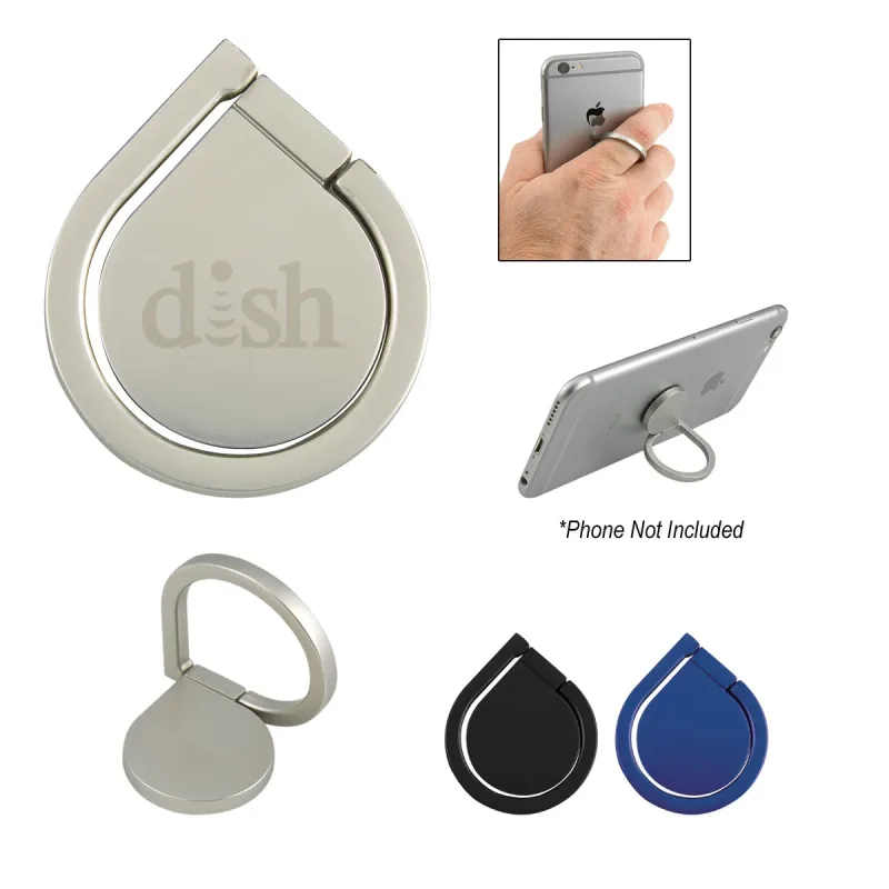 Aluminum Cell Phone Ring And Stand — view 6