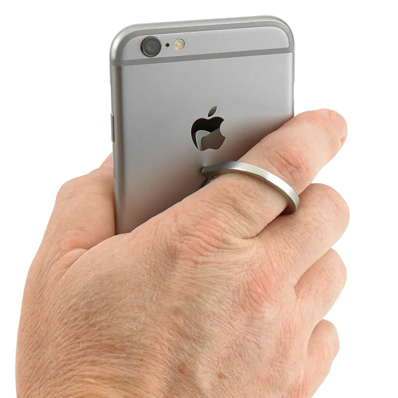 Aluminum Cell Phone Ring And Stand — view 8