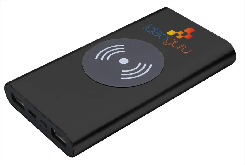 Custom Aluminum HD Wireless Power Bank 10,000 mAh — view 3