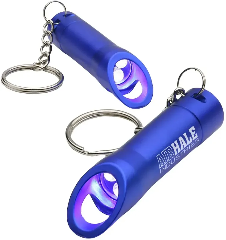 LED Bottle Opener Keychain Flashlight — view 5