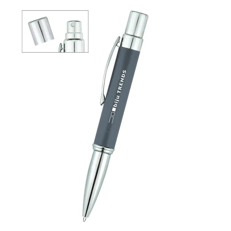 Aluminum Refillable Spray Bottle With Pen — view 2