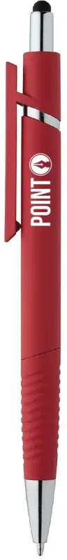 Custom Softy Plastic Pen with 1-Color Imprint — view 2