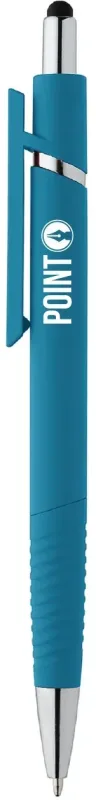Custom Softy Plastic Pen with 1-Color Imprint — view 3