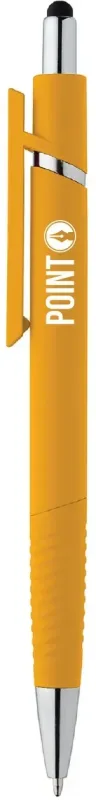 Custom Softy Plastic Pen with 1-Color Imprint — view 4