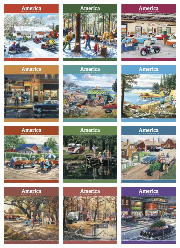America Remembered Executive Calendar — view 4