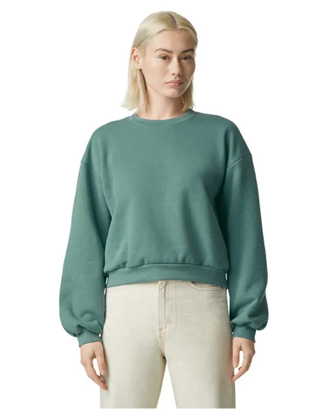 American Apparel Ladies' ReFlex Fleece Crewneck Sweatshirt — view 11