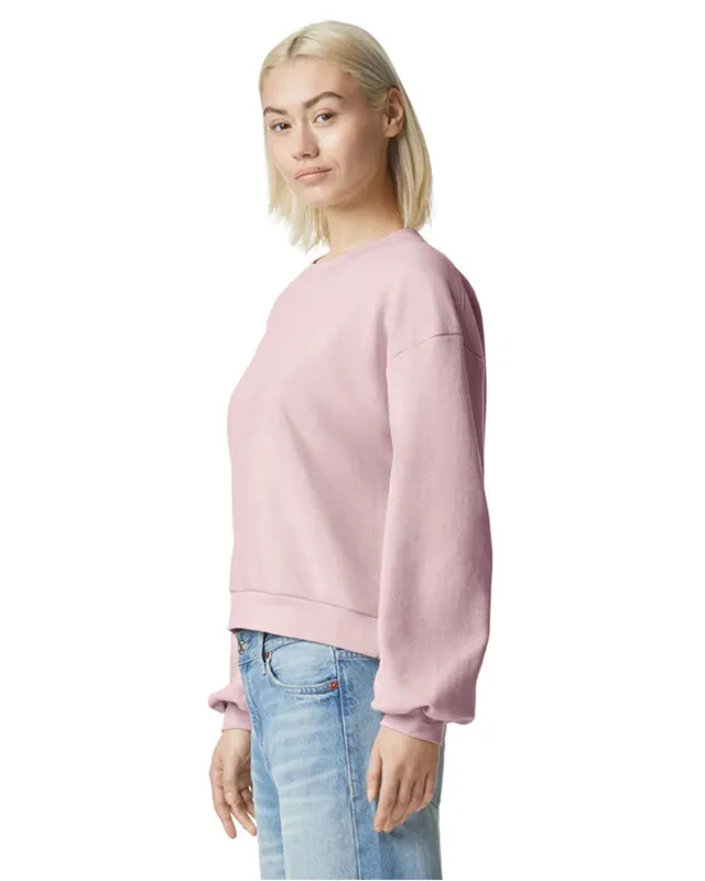 American Apparel Ladies' ReFlex Fleece Crewneck Sweatshirt — view 15