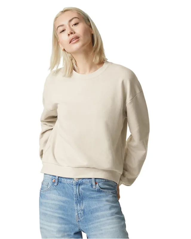 American Apparel Ladies' ReFlex Fleece Crewneck Sweatshirt — view 17
