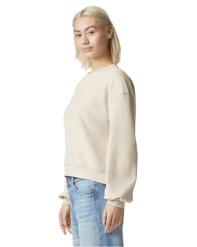 American Apparel Ladies' ReFlex Fleece Crewneck Sweatshirt — view 18