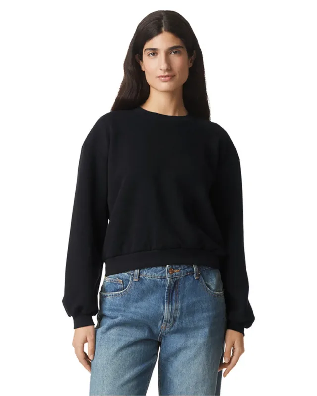 American Apparel Ladies' ReFlex Fleece Crewneck Sweatshirt — view 8