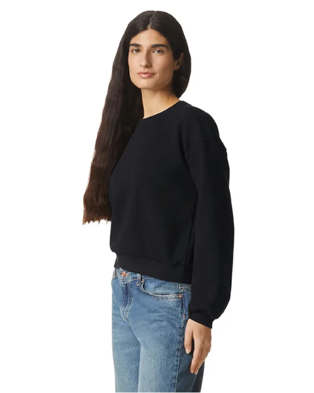 American Apparel Ladies' ReFlex Fleece Crewneck Sweatshirt — view 9