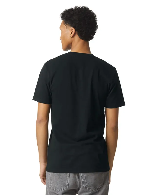 American Apparel Unisex CVC Henley T-Shirt — view 4
