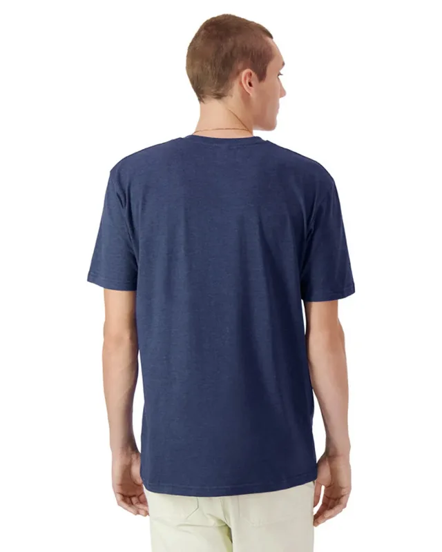 American Apparel Unisex CVC Henley T-Shirt — view 7