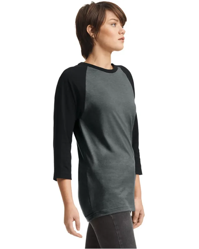 American Apparel Unisex CVC Raglan T-Shirt — view 12