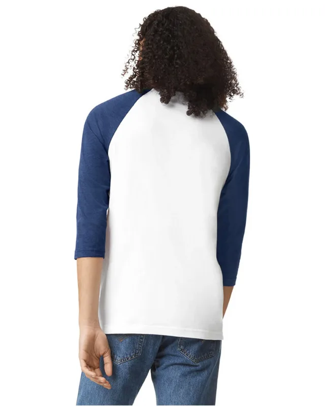 American Apparel Unisex CVC Raglan T-Shirt — view 13