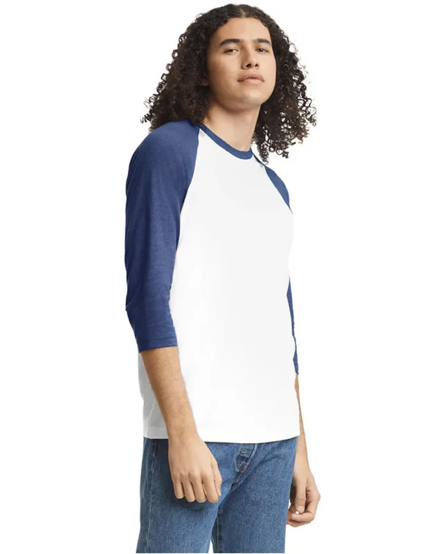 American Apparel Unisex CVC Raglan T-Shirt — view 15