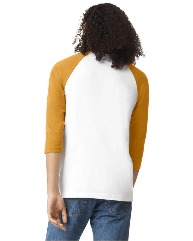 American Apparel Unisex CVC Raglan T-Shirt — view 16