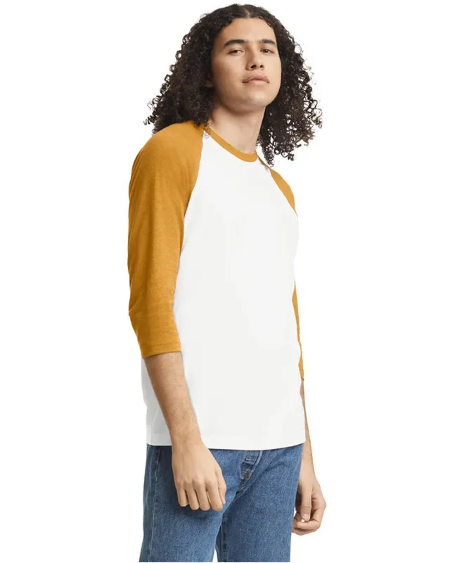 American Apparel Unisex CVC Raglan T-Shirt — view 18