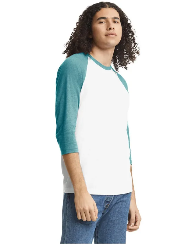 American Apparel Unisex CVC Raglan T-Shirt — view 21