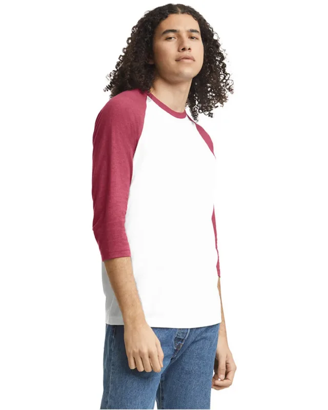 American Apparel Unisex CVC Raglan T-Shirt — view 24