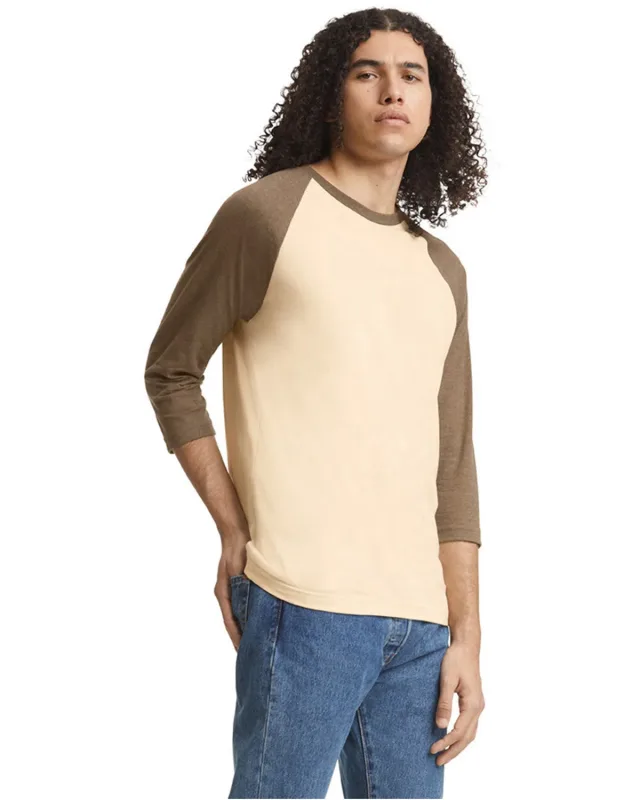 American Apparel Unisex CVC Raglan T-Shirt — view 9