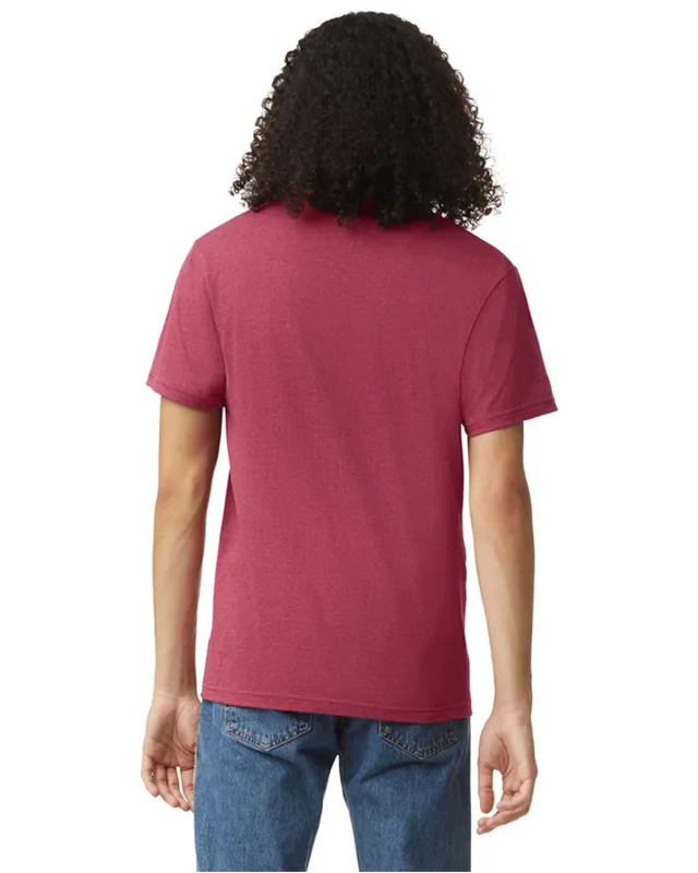 American Apparel Unisex CVC V-Neck T-Shirt — view 10