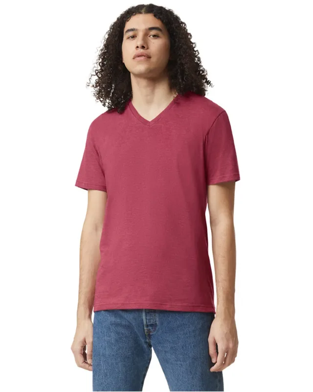 American Apparel Unisex CVC V-Neck T-Shirt — view 11