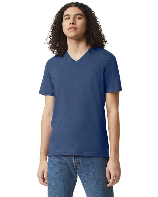 American Apparel Unisex CVC V-Neck T-Shirt — view 14