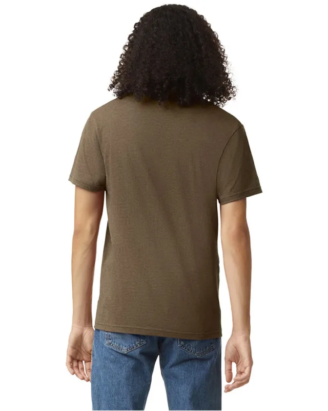 American Apparel Unisex CVC V-Neck T-Shirt — view 16